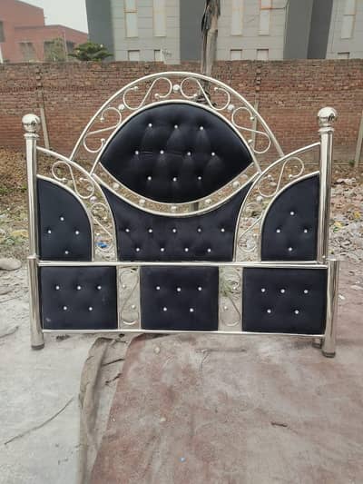 New stainless steel Bed|Steel Double Bed|Bed set|single Bed03092056793