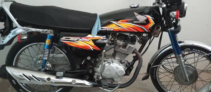 Honda CG 125 2021 model all locate 10 by 10 condition