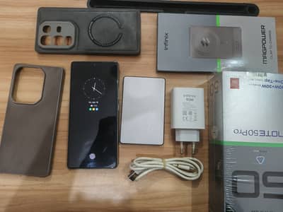 Infinix Note 50 Pro – 10/10 Condition – Warranty – Extra Accessories