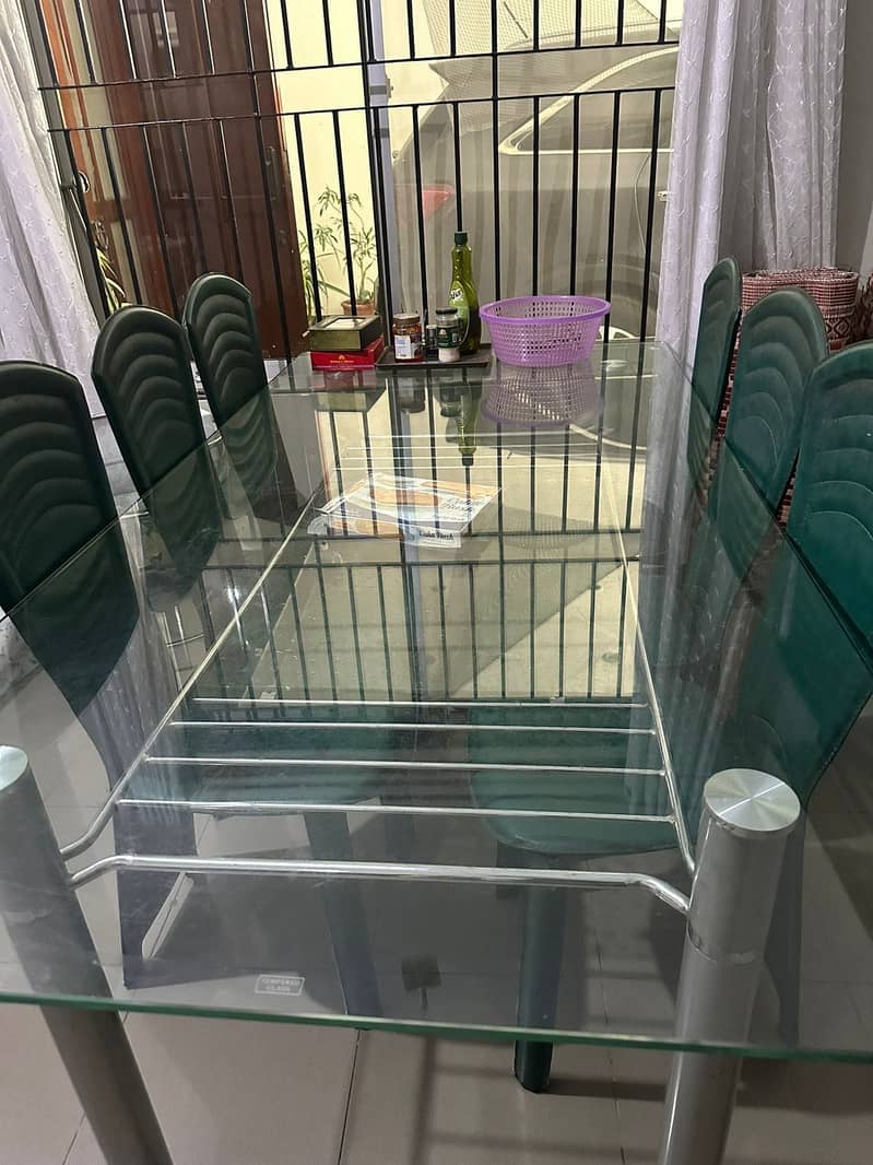 Dining table/ glass dining table 1