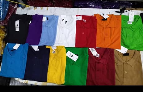 basic fresh round neck tshirts polo t-shirt in wholesale