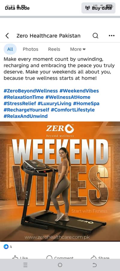 Zero health care brand new exercise machine