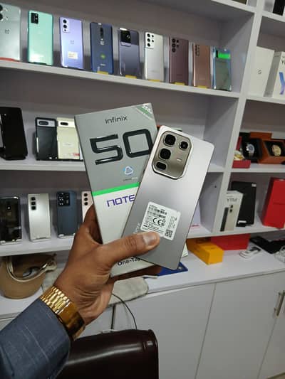Infinix Note 50 Pro 12Gb 256Gb ( 9 Months warranty) Brand new Complete