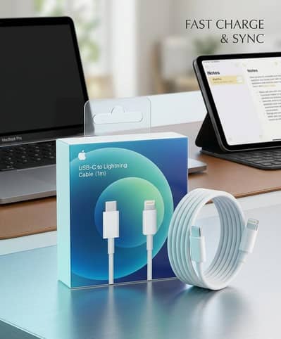 Apple USB-C to Lightning Cable (1m) – Original Fast Charging