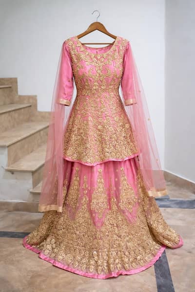 lehnga choli+ duppata + cancan