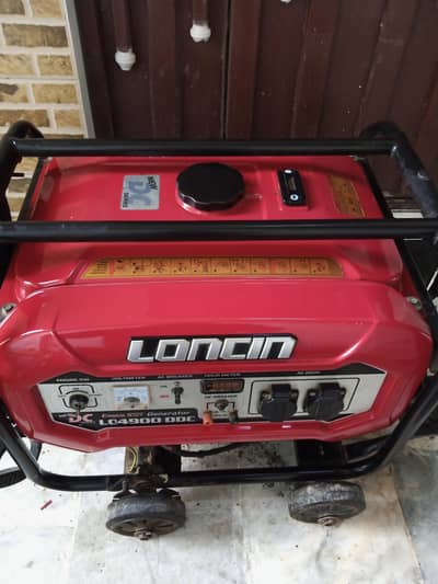 loncin 3'5kv generator with fresh condition everything is ok