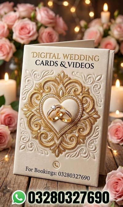 Ab Invitation bhejain Style se! Digital Wedding Cards & Video Invites.