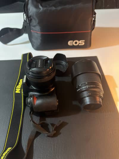Nikon D3100 With 70-300mm lense For Sale