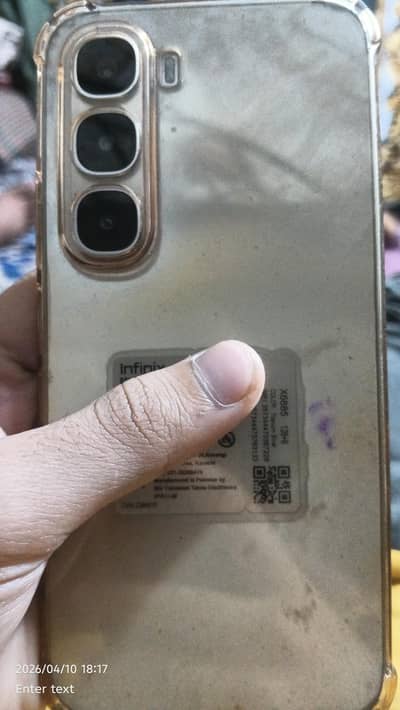 Infinix hot 60 pro 10/10 condition with box original charger All ok