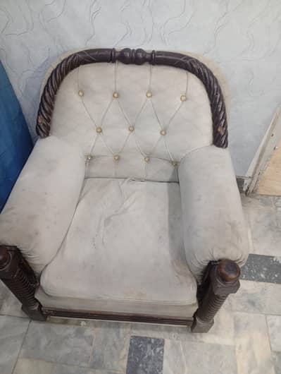 Used sofa set plus office table for sale