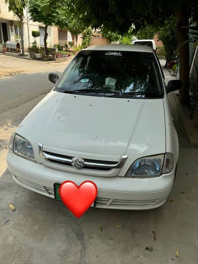 Cultus 2015 white colour home use car