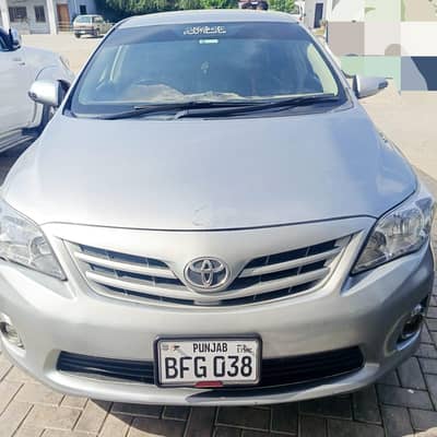 Toyota Corolla Gli 2012 1 piece Touching overall Genioun