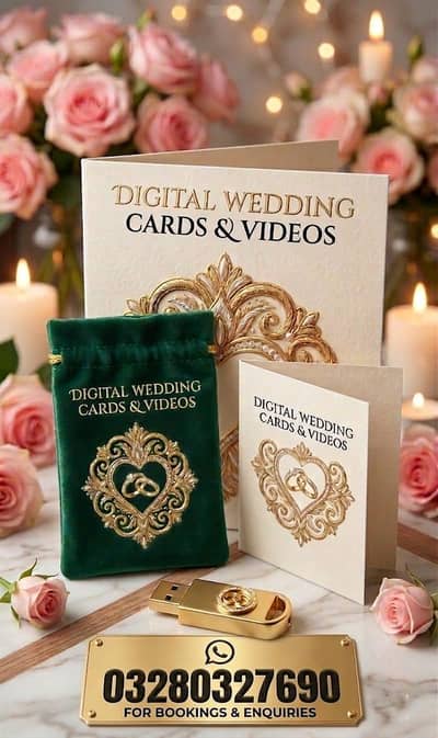 Ab Invitation bhejain Style se! Digital Wedding Cards & Video Invites.