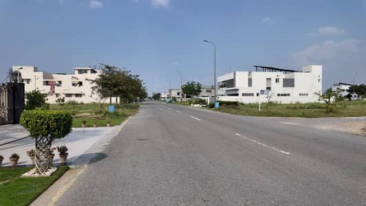 Facing Park 20 Marla Residential Plot In DHA Phase 8 - Block W