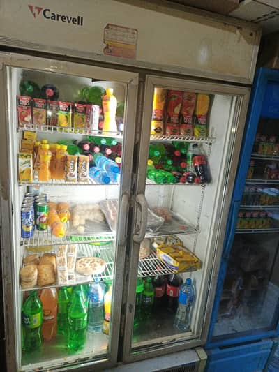 carrival refrigerator  Chillar glass door
