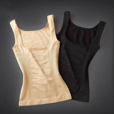 Seamless Tummy Control Body Shaper Vest for Women