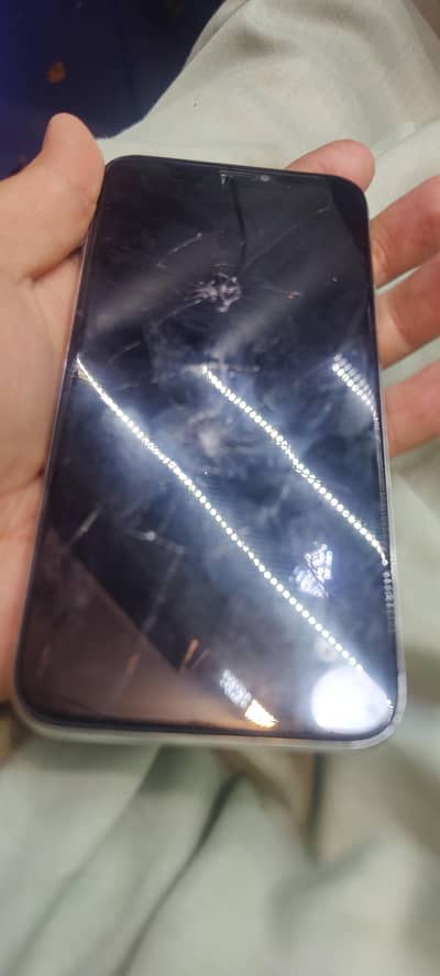 iphone x pta approve GB256 damage ke bad mobile on Nahin ho