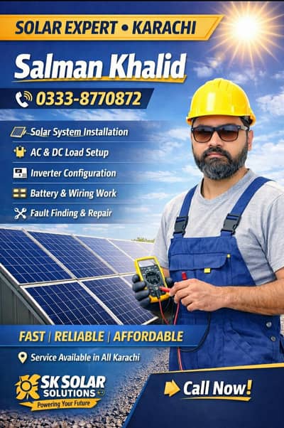 “SK Solar Solutions – Powering Your Future”