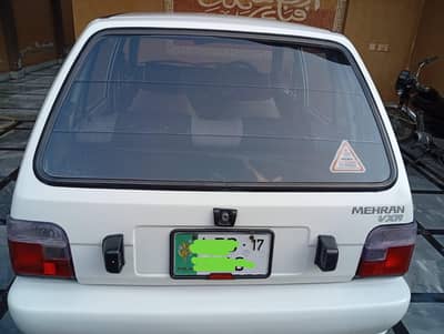 Suzuki mehran vxr 2017 model Genuine Condition
