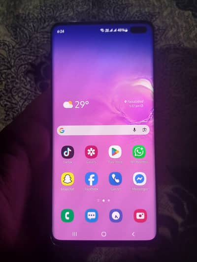 Samsung S10 plus official PTA Aproved Dual sim 8/128