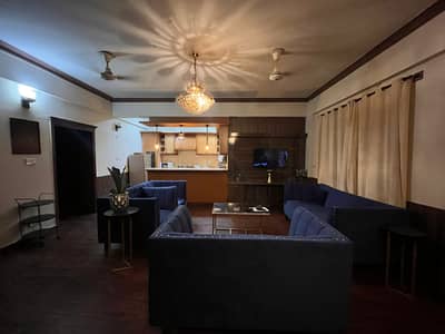 Short Term Rental 2 Bedroom Furnished Apartment / Penthouse in F-11, G-11, F-10, E-11 Islamabad (Per Day/Daily Basis)
