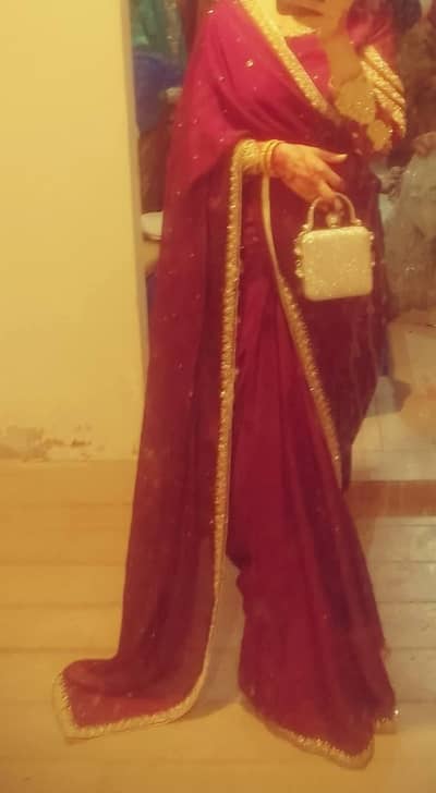 indian gourget saree
