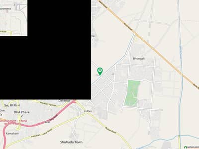 M. R Property Deal of the day phase 8 block W 25 Marla Croner and 70ft road clear plot