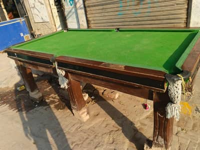 Snooker table 8 by 4 3 sticks billiard balls snooker balls0319)6425502