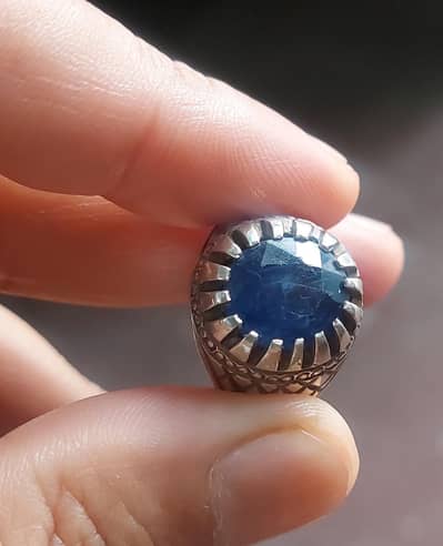 Ceylon Blue Sapphire Ring, 0300-4072011,