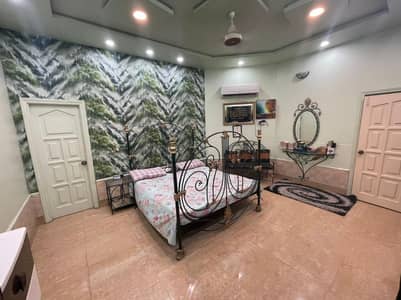 Double Bed Set Rod Iron Material complete with matress