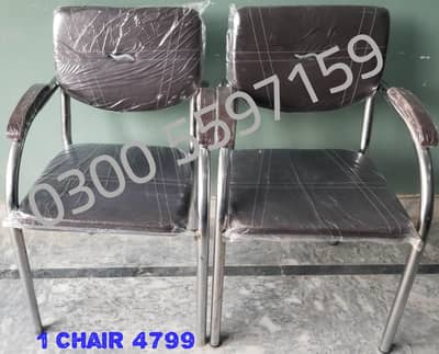Office visitor chair/ fix revolving chairs/ sofa table guest chair/