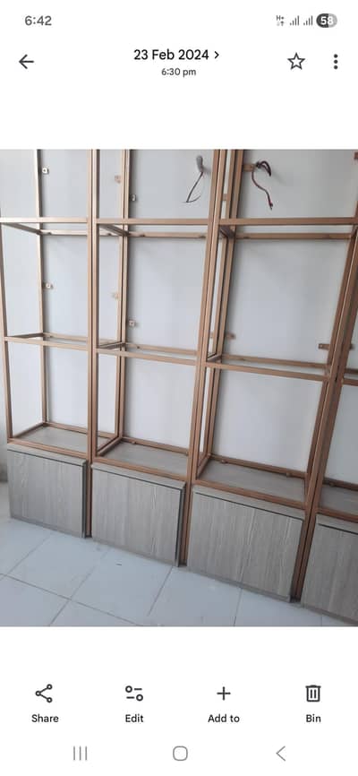 Shelves for clothing or miscellaneous stuff