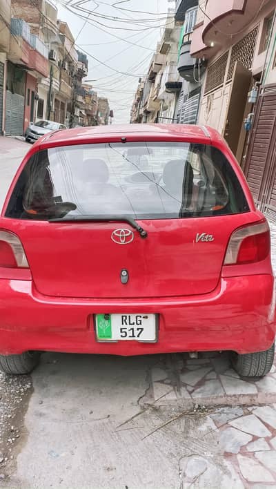 Vitz 1999 Registered 2006 Rawalpindi