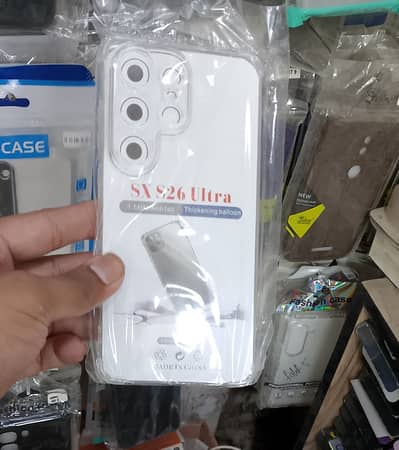 S26 ultra shock proof jelly case