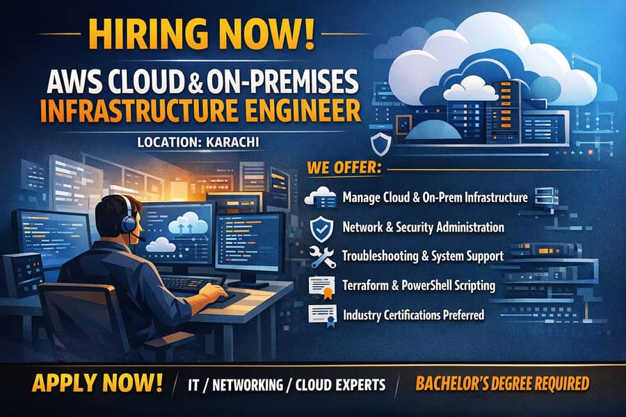 AWS Cloud & Infrastructure Engineer 0