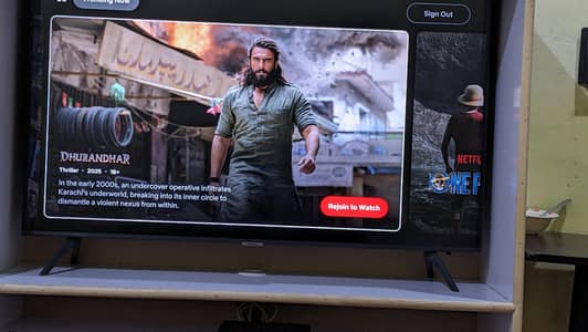 Samsung 43 AU7000 UHD 4K 43 Inch Smart TV  Full