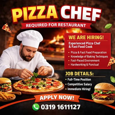 FAST FOOD & PAKISTANI FOOD TEAM REQUIRED