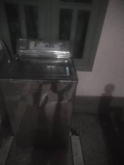 super asia steel body big drum washing machine