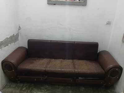 Molty Foam Three Seater Sofa Cum bed