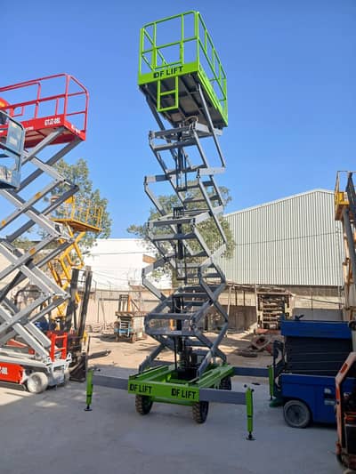 42 Feet Scissor Lift Available For Rent on daily & Monthly Basis. . .