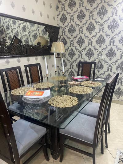 Pure Wood Dining Table For Sale in Lahore