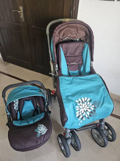 Baby Car Seat + Baby Pram || Baby Stroller || Baby Car Seat [Imported]