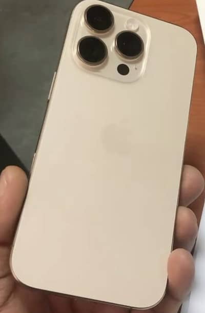  iPhone 16 Pro Max – Desert Titanium 