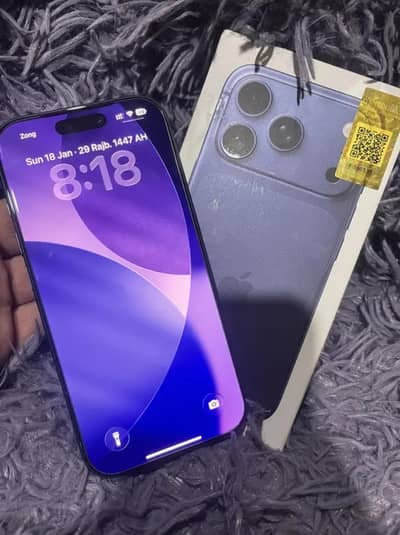iphone 17 Pro | Pta Approved | complete box | 256gb