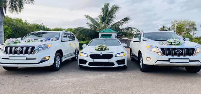 Wedding Bookings are Available Civic Mercedes BMW PRADO Rent a Car
