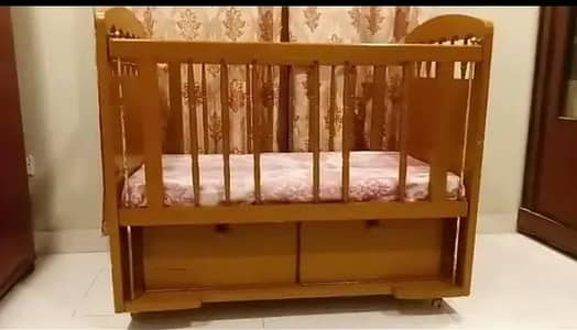 Luxury Baby Cot + Diamond Supreme Mattress (12 Years Warranty!)