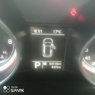 Brand new,low mileage car,only 680km driven,scratchless