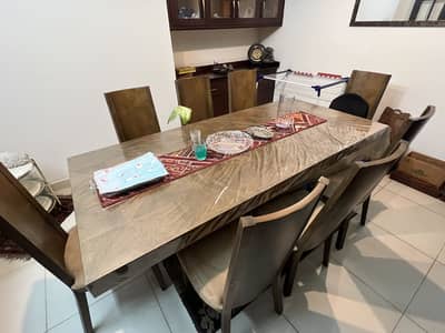 Dinning Table with Chairs | 8 Person Dinning Set | Branded