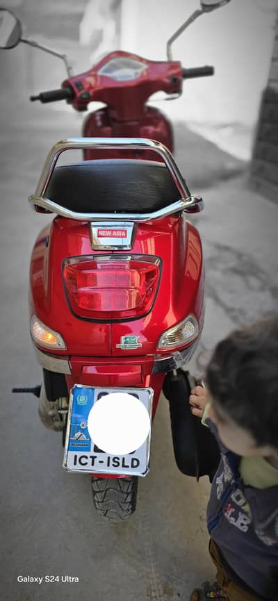 Ramza Scooter 100 cc, Isb Regd
