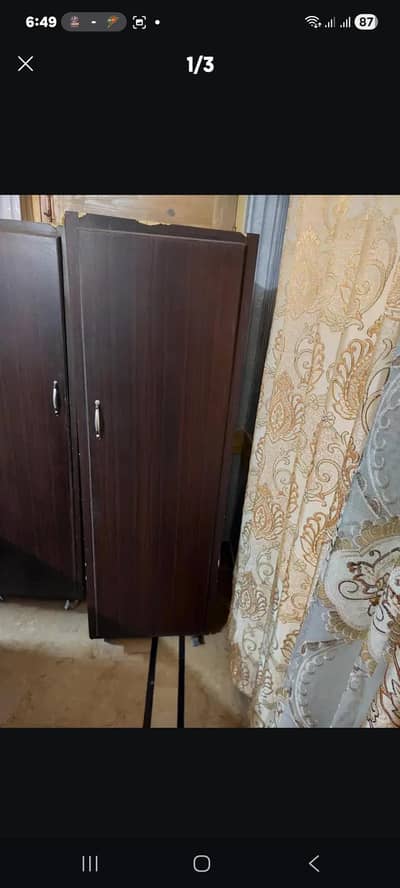 1 x storage cabinet wooden